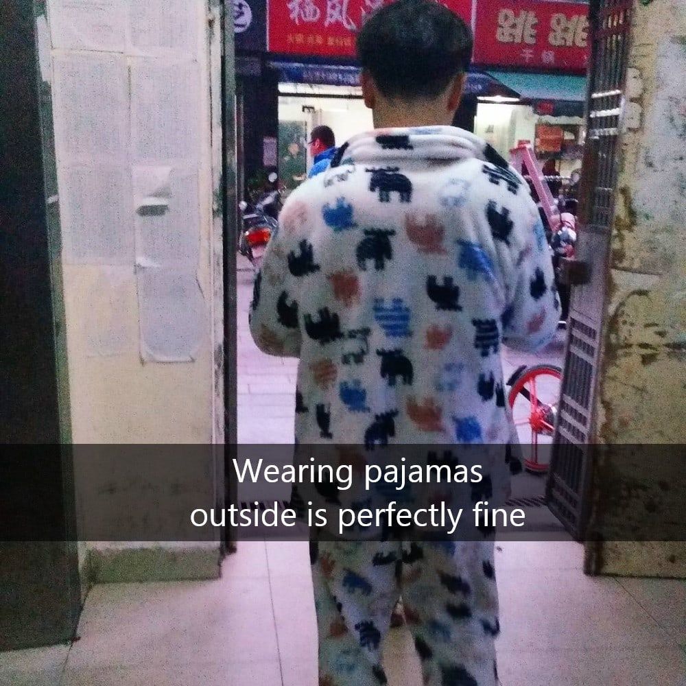 Pajamas Are the Trend