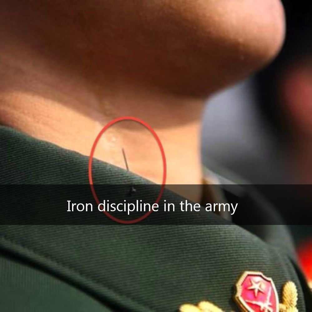 National Army’s Iron Discipline